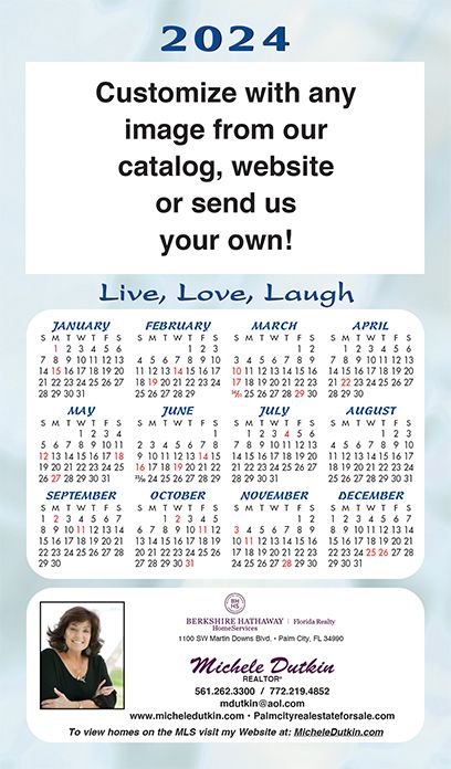 Real Estate Jumbo Postcard Calendars